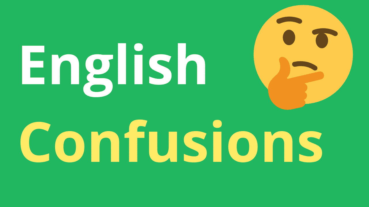 english confusions